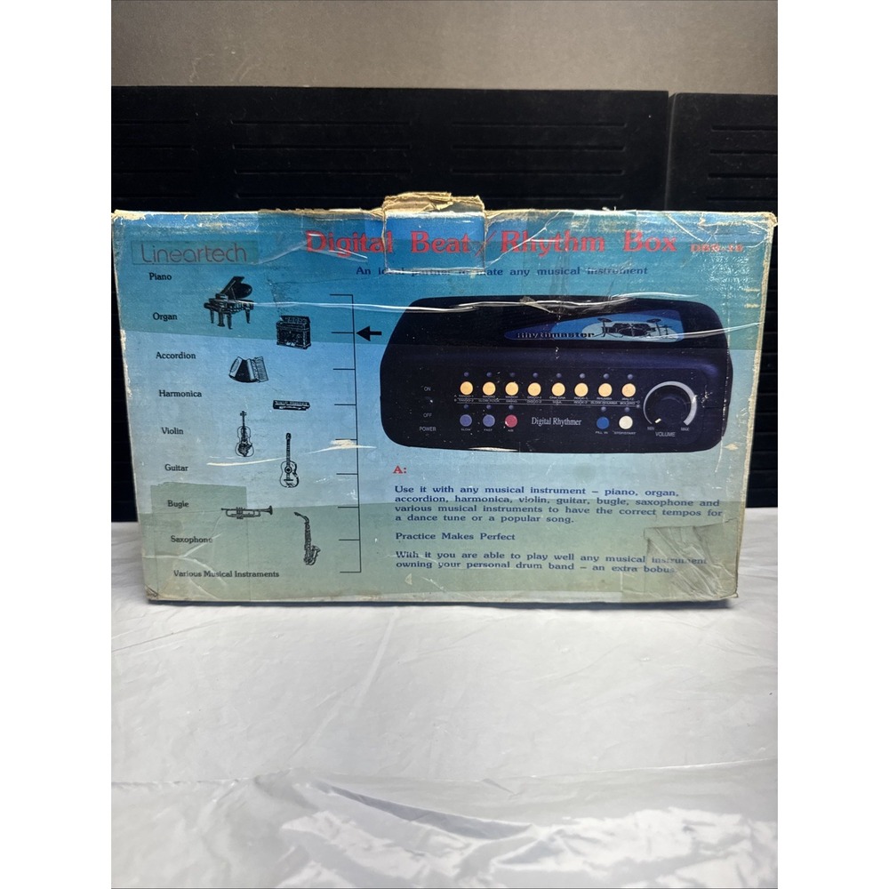 Lineartech Rhythmaster DBB-16: Pre-programed‎ beats (tested Works Good) - Picture 2 of 8